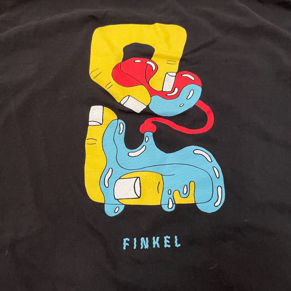 FINKEL Sick 2020 Long Sleeve Band Shirt Black Size Large
